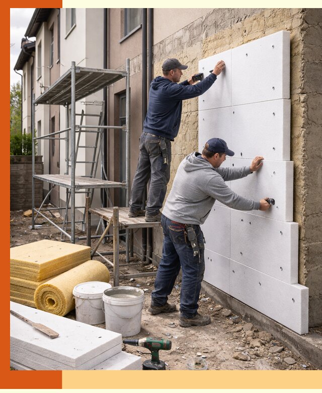 Утепление таунхауса с гарантией комфорта в Приморско-ахтарске