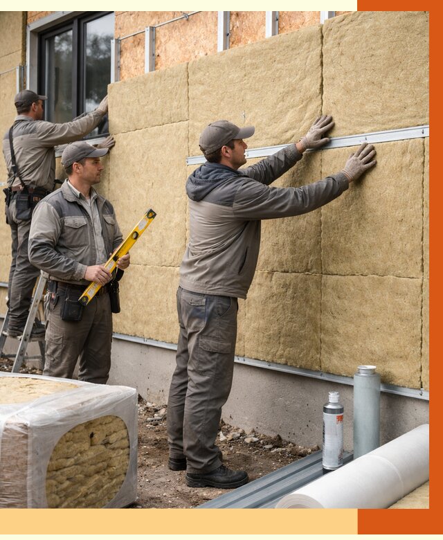 Утепление дома из SIP панелей в Приморско-ахтарске от 6286 руб./м² под ключ | ТепломастерПрр