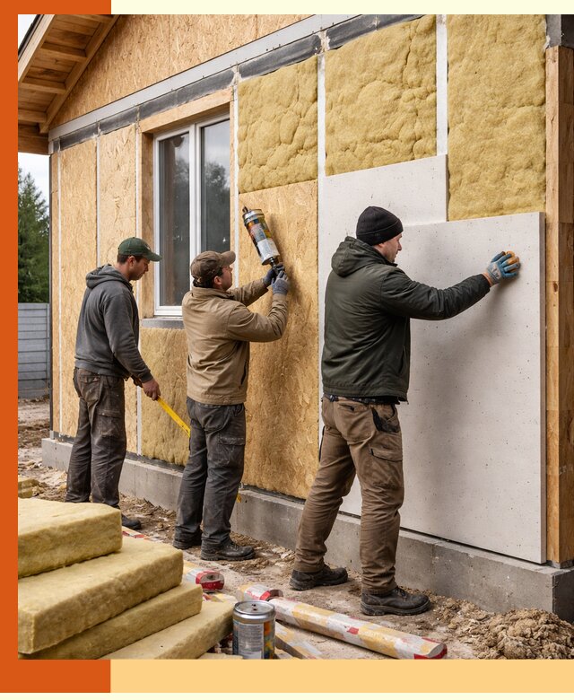 Профессиональное утепление дома из SIP-панелей в Приморско-ахтарске