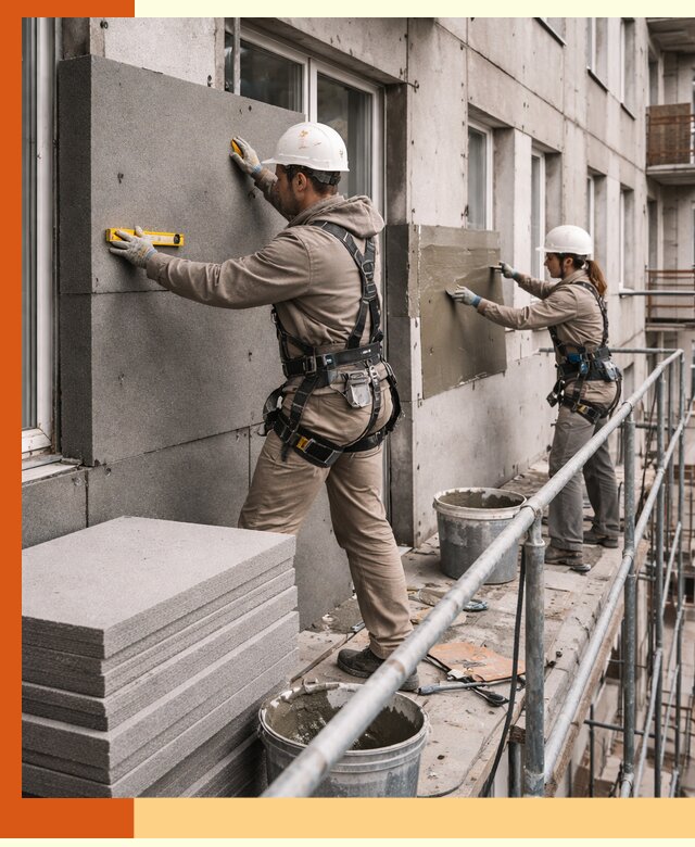 Утепление квартиры снаружи под ключ в Приморско-ахтарске