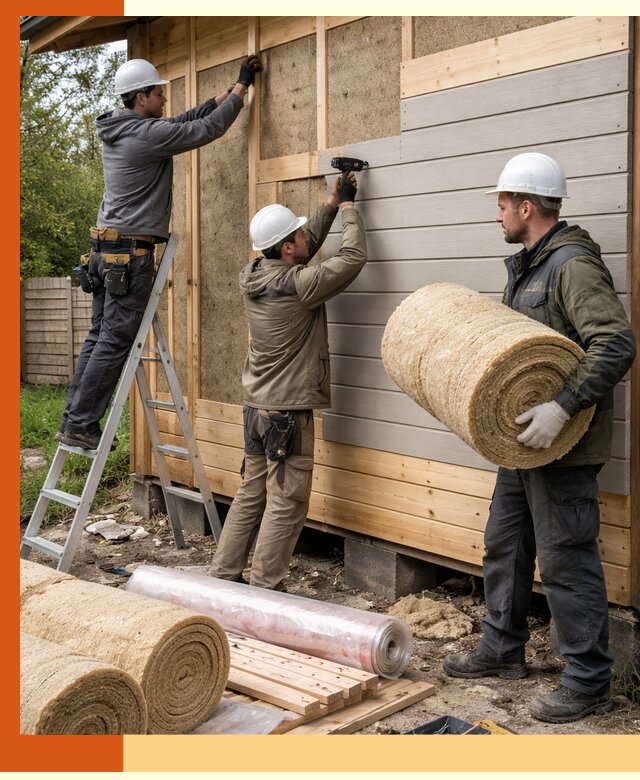 Утепление бани снаружи в Приморско-ахтарске профессионально и надежно
