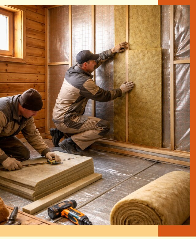 Утепление бани изнутри в Приморско-ахтарске под ключ от 4258 руб./м² | ТепломастерПрр