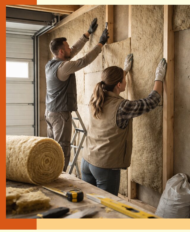 Утепление гаража изнутри в Приморско-ахтарске: быстро и надежно