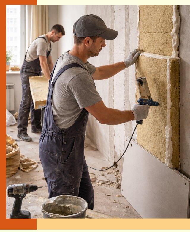 Утепление стен изнутри в Приморско-ахтарске — качественно и эффективно