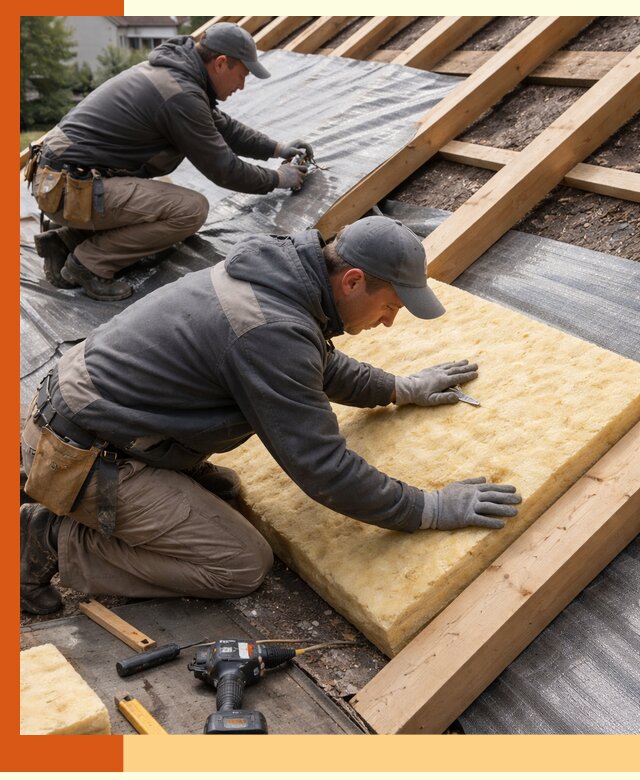 Профессиональное утепление крыши в Приморско-ахтарске качественно и надежно