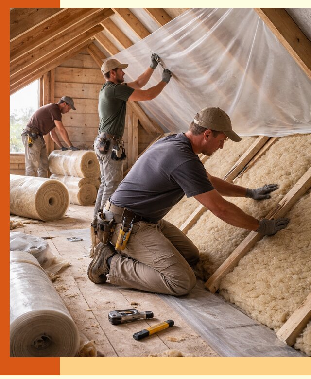 Утепление крыши изнутри в Приморско-ахтарске: профессионально и надежно