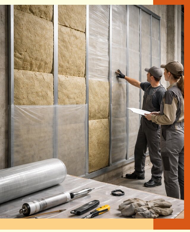 Утепление склада химсырья в Приморско-ахтарске от 4562 руб. под ключ | ТепломастерПрр