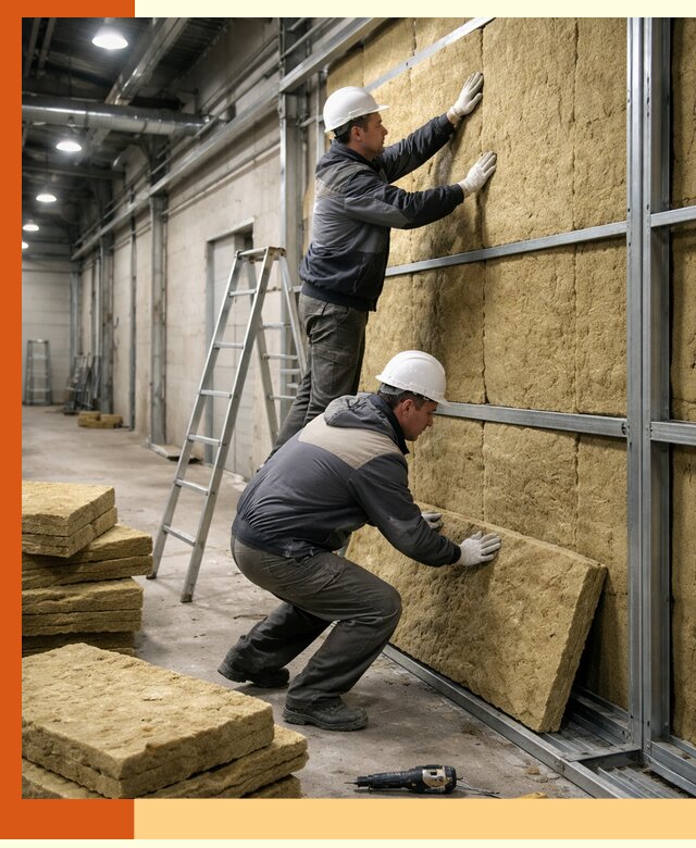 Утепление цеха под ключ в Приморско-ахтарске с гарантией качества