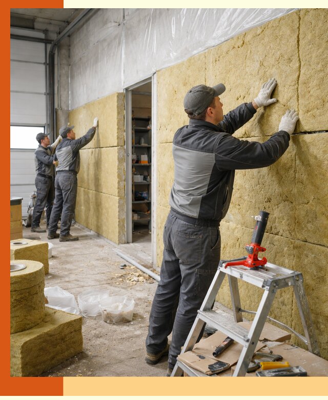 Утепление автосервиса и мастерских в Приморско-ахтарске качественно и надёжно