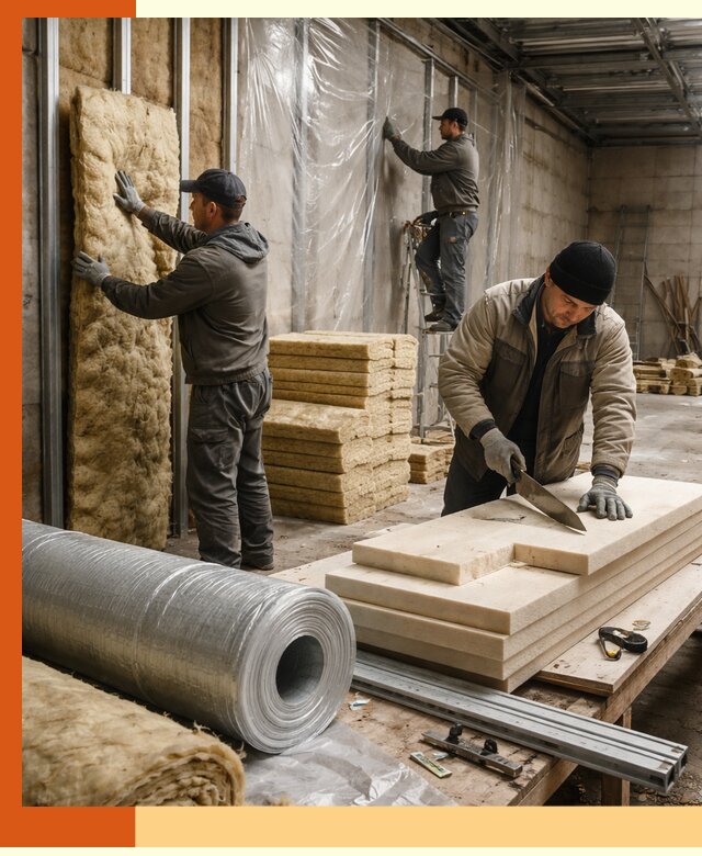 Утепление торгового склада в Приморско-ахтарске с энергоэффективными решениями