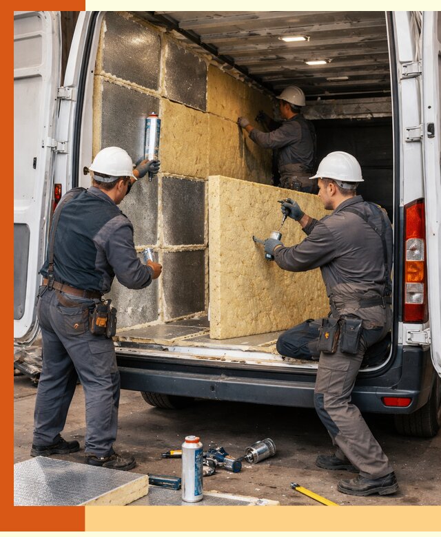 Утепление фургона-рефрижератора в Приморско-ахтарске для сохранения температуры