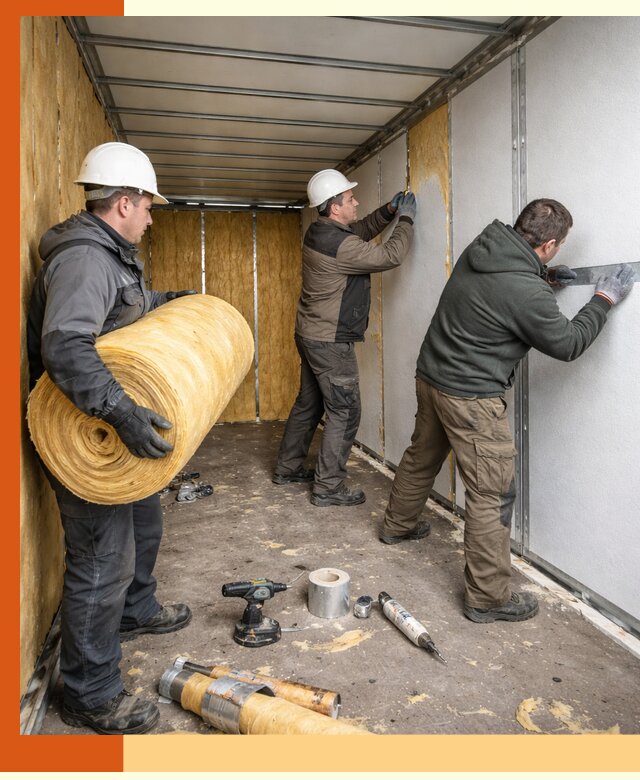 Утепление рефрижераторного контейнера в Приморско-ахтарске профессионально и надежно