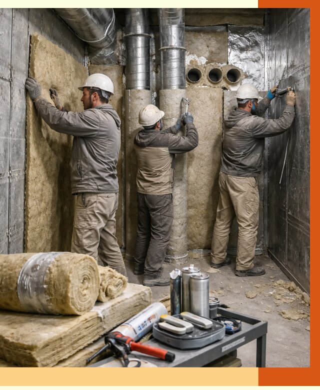 Утепление венткамеры в Приморско-ахтарске под ключ от 1470 руб. — профессионально | ТепломастерПрр