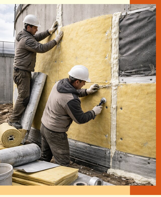 Утепление резервуара в Приморско-ахтарске от 27880 руб/м2 — монтаж ППУ и комплекс под ключ | ТепломастерПрр