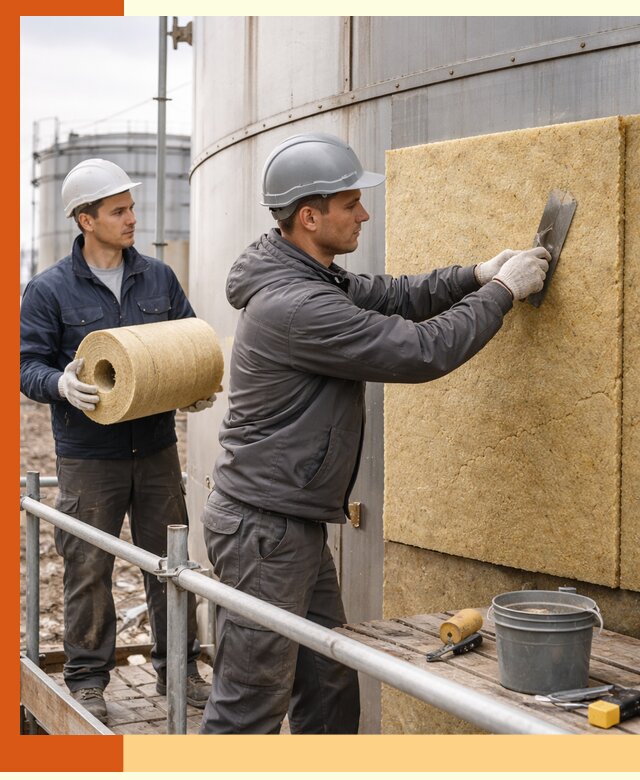 Профессиональное утепление резервуара и теплоизоляция в Приморско-ахтарске