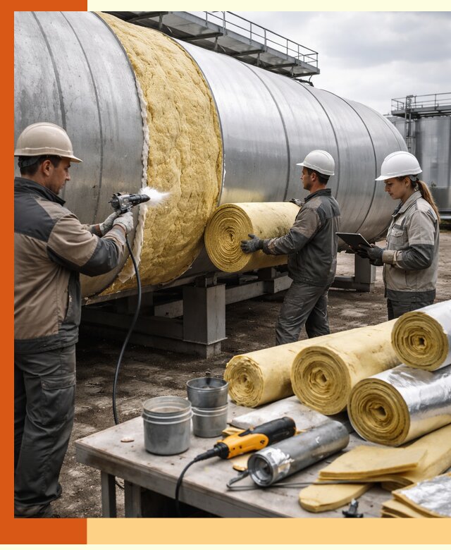 Утепление цистерны в Приморско-ахтарске — утеплители и монтаж под ключ