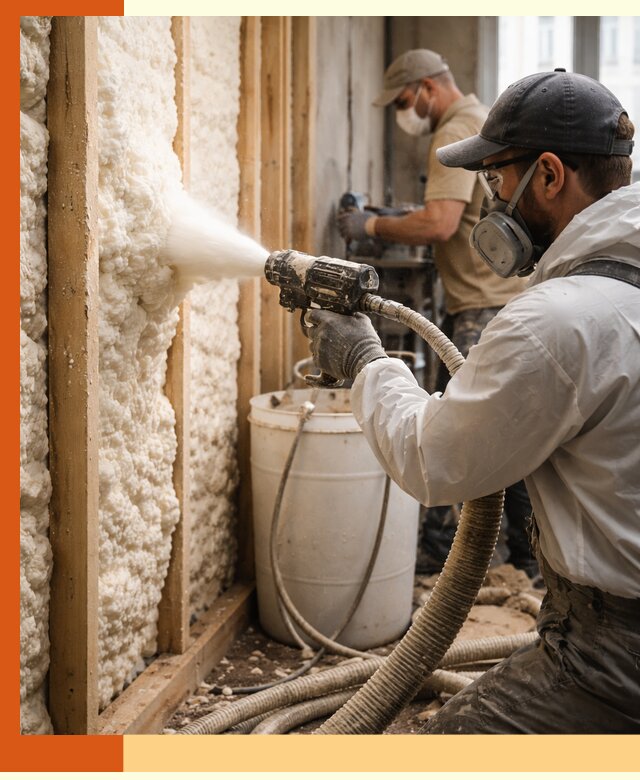 Утепление пеноизолом жилых и коммерческих объектов в Приморско-ахтарске