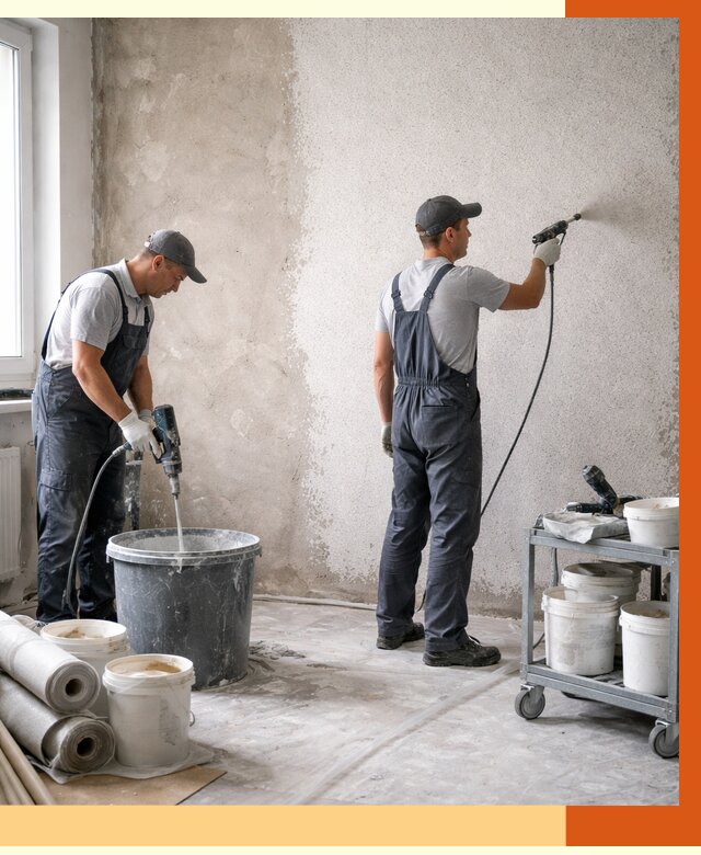 Утепление стен жидкой теплоизоляцией в Приморско-ахтарске от 4258 руб/м² | ТепломастерПрр