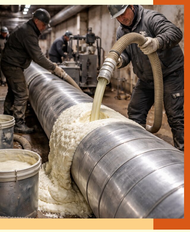 Утепление теплотрассы жидкой теплоизоляцией в Приморско-ахтарске от 4258 руб. | ТепломастерПрр