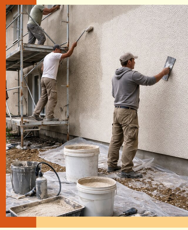 Утепление фасада жидкой пробкой в Приморско-ахтарске