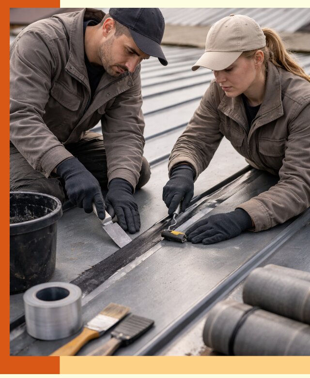 Гидроизоляция фальцевой кровли в Приморско-ахтарске качественно и надежно