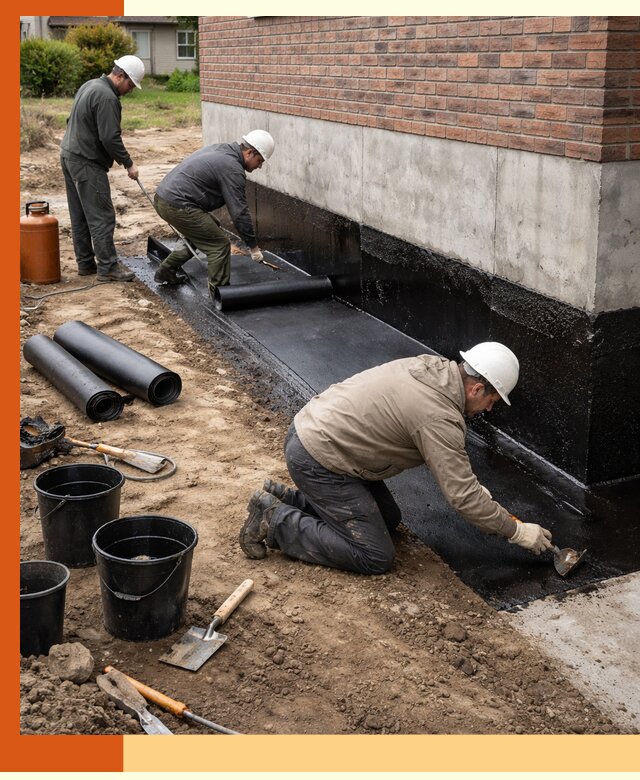 Гидроизоляция фундамента в Приморско-ахтарске: надежная защита строений