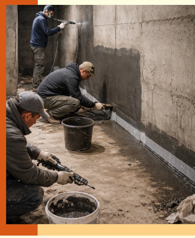 Гидроизоляция подвала в Приморско-ахтарске — комплексная защита от влаги