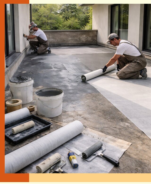 Гидроизоляция террасы в Приморско-ахтарске — надежная защита от влаги и протечек