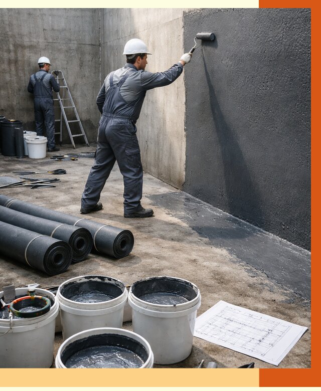 Гидроизоляция резервуара в Приморско-ахтарске от 121656 руб. под ключ | ТепломастерПрр