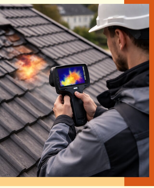 Тепловизионное обследование кровли в Приморско-ахтарске от 4562 руб. — ТепломастерПрр под ключ