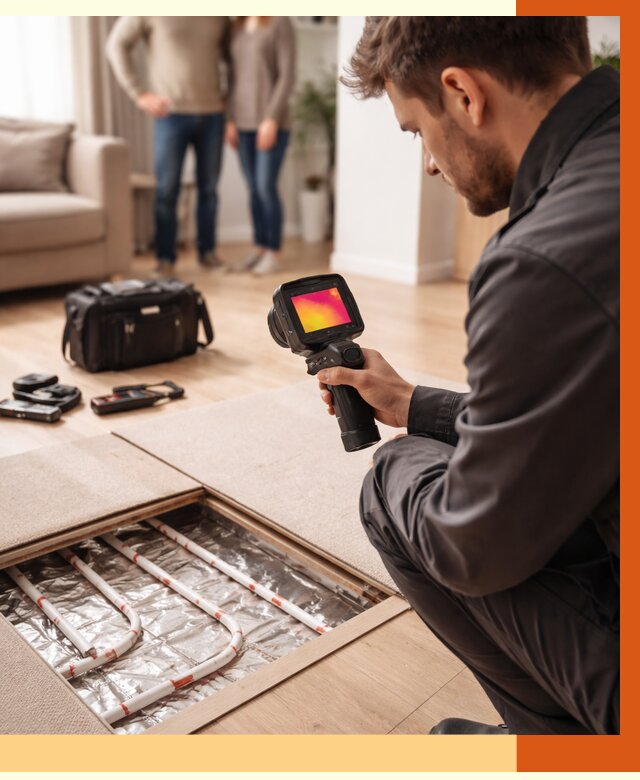 Тепловизионное обследование теплого пола в Приморско-ахтарске от 4562 руб. — ТепломастерПрр