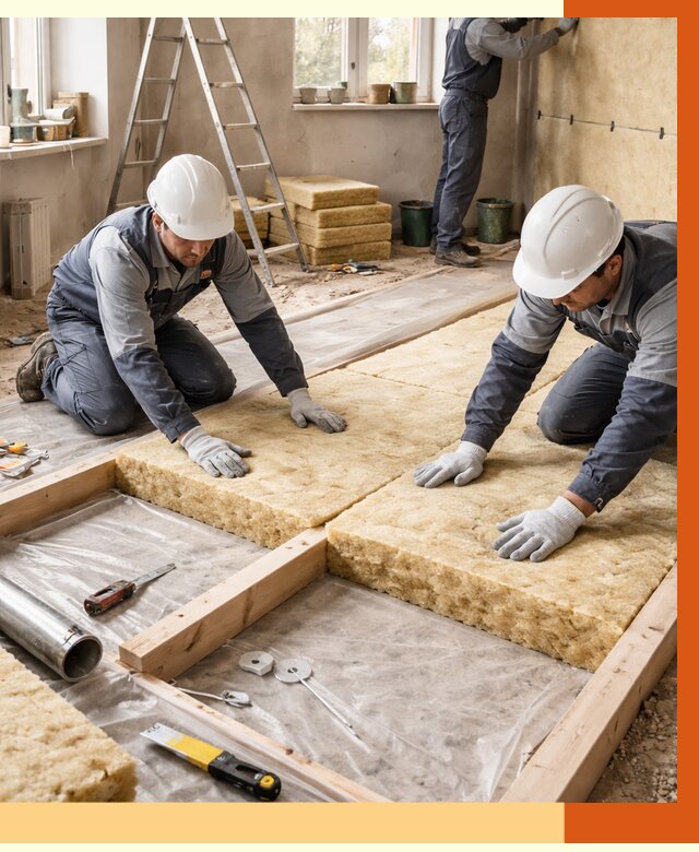 Восстановление теплоизоляции в Приморско-ахтарске от 8617 руб. — ремонт утепления под ключ | ТепломастерПрр