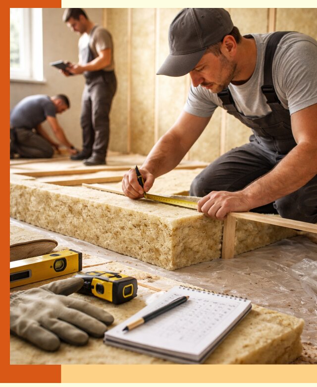 Расчет толщины утеплителя для зданий и помещений в Приморско-ахтарске