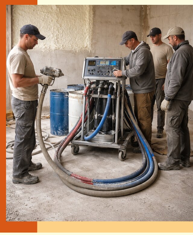 Аренда установки для напыления ППУ в Приморско-ахтарске на выгодных условиях