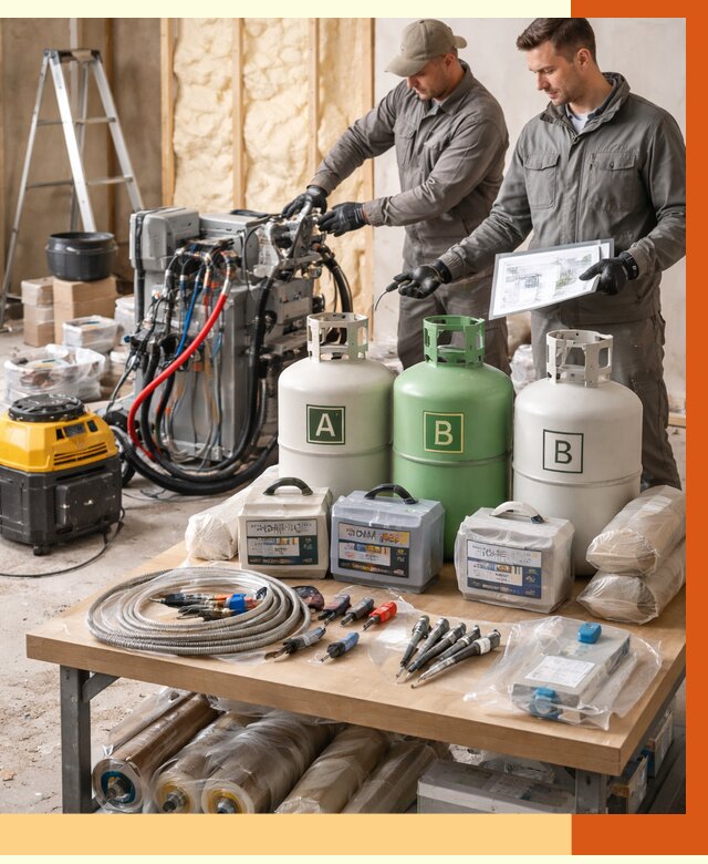 Продажа компонентов ППУ с консультацией в Приморско-ахтарске от 4258 руб. | ТепломастерПрр